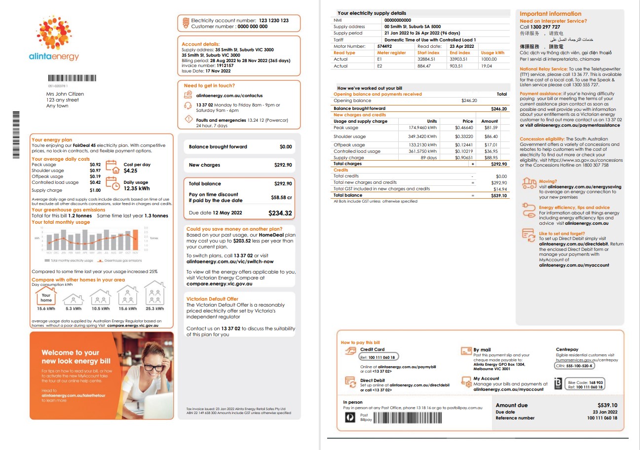  Minol USA business utility bill 